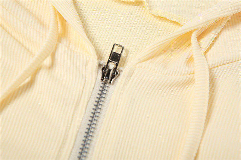 Solid color tracksuit-D591