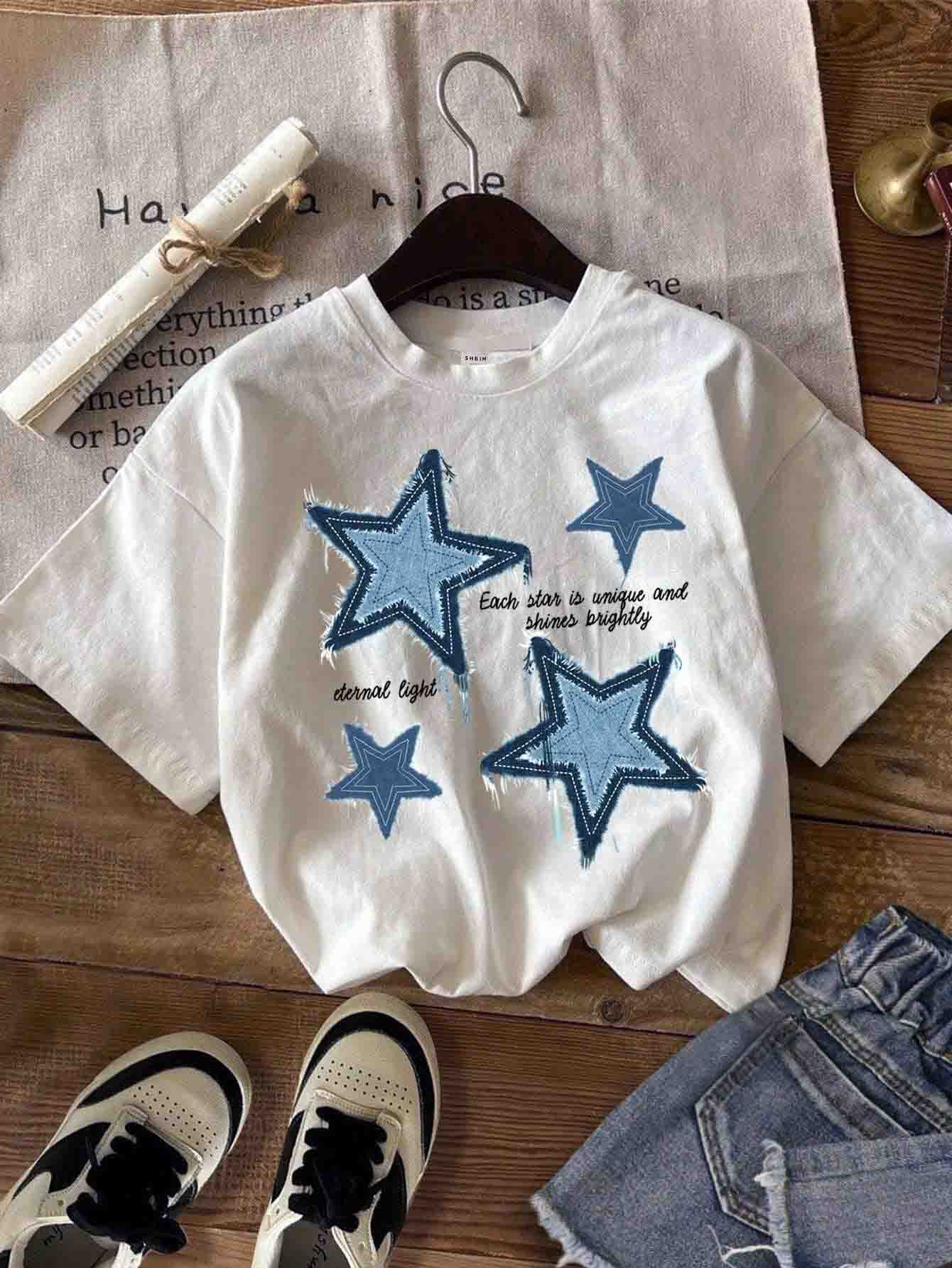 Star short TEE-D799