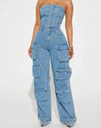 Overalls jeans-D815