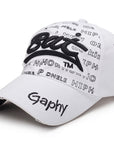 Baseball cap with 3D embroidery-D294