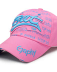 Baseball cap with 3D embroidery-D294