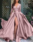 Party evening dress-D709