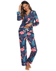 Home wear pajamas suit-D275