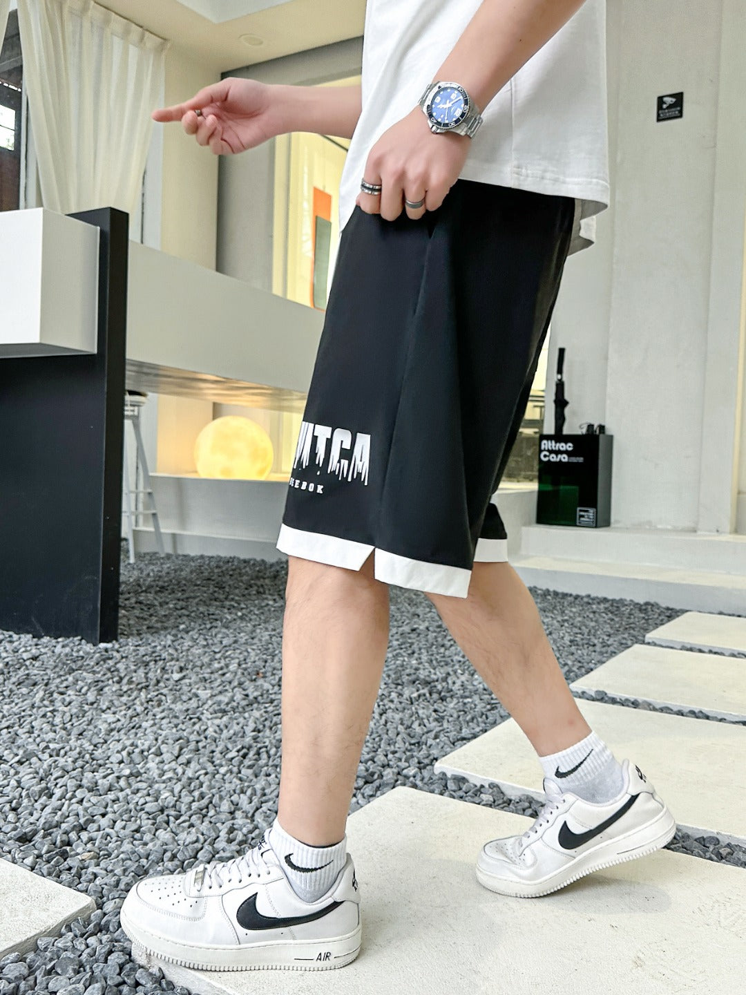 Sports quick drying letter-B8