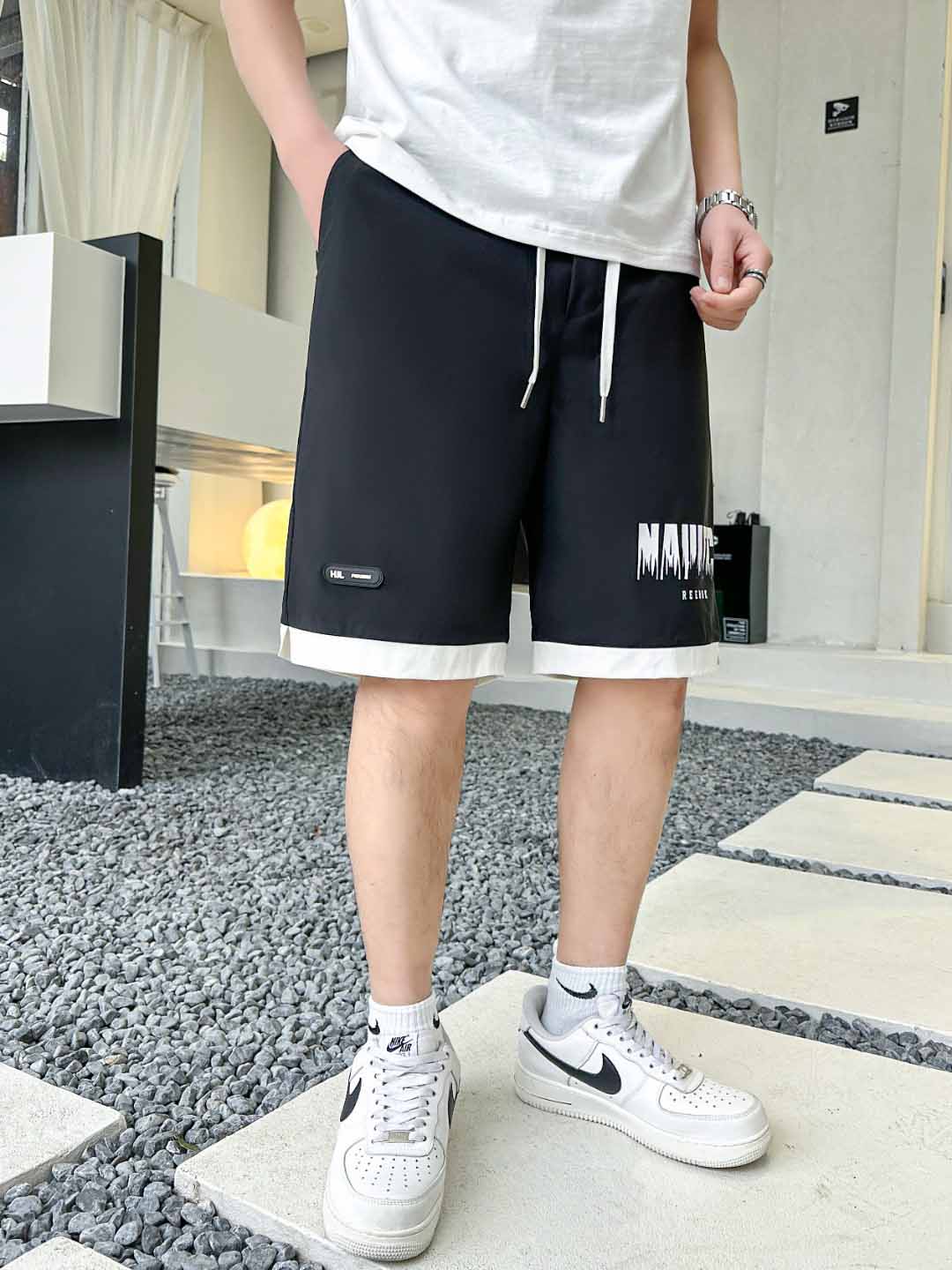 Sports quick drying letter-B8